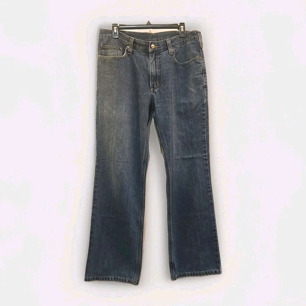 Carhartt Mens Relaxed Fit Straight Leg Denim Jeans Size 34x30 EUC